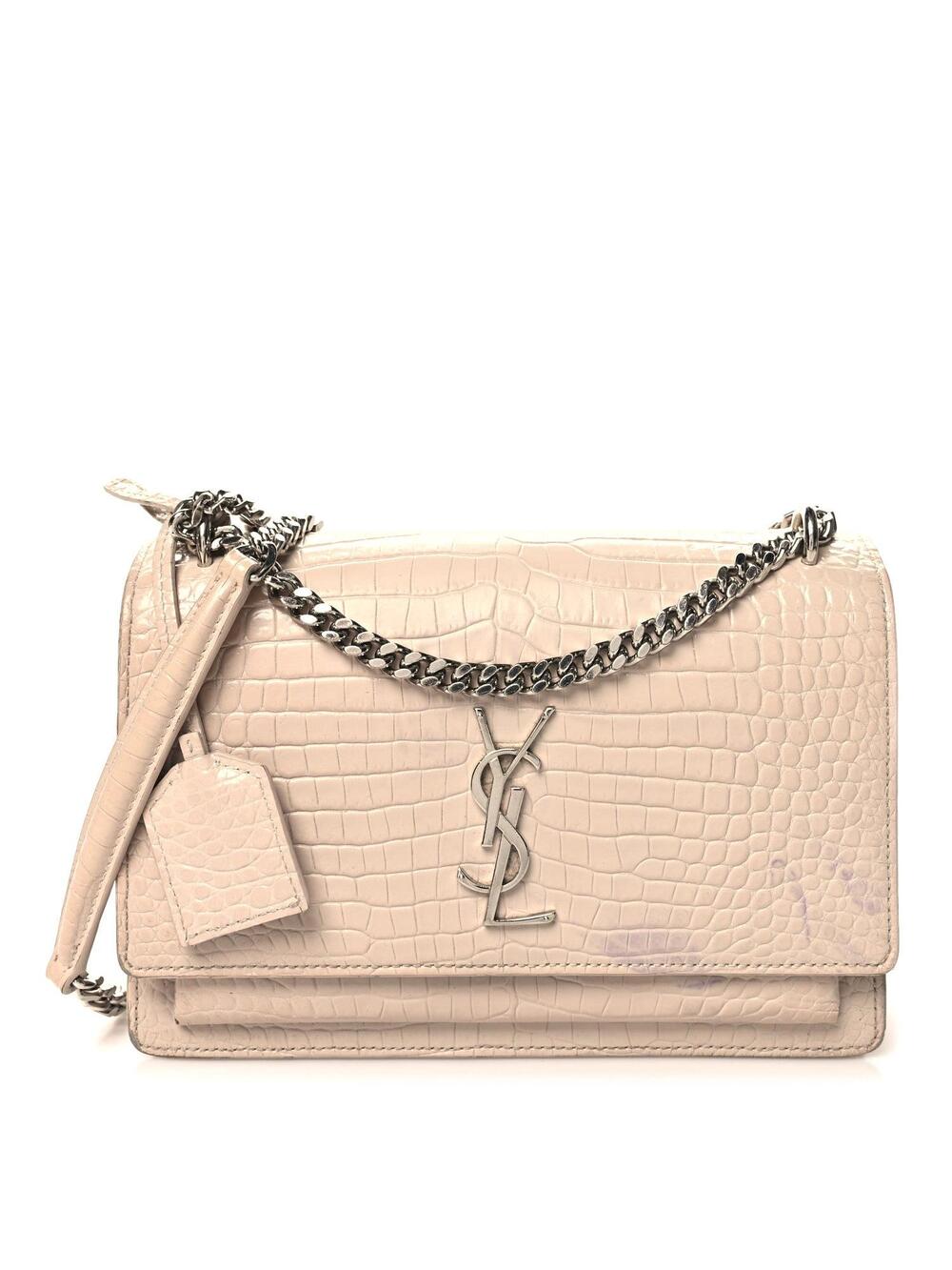 Saint Laurent Calfskin Crocodile #347413S49B